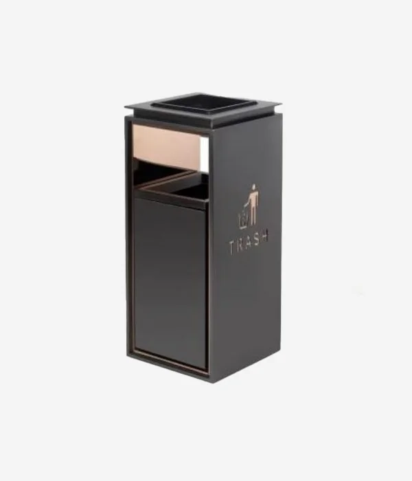 Lounge Ashbin Flip Black